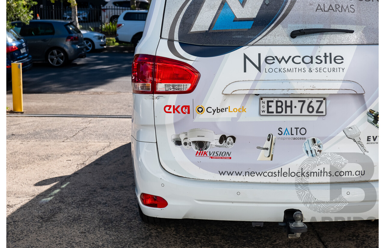 01/2019 LDV G10 SV7V (FWD) Van White Turbo Diesel 1.9L