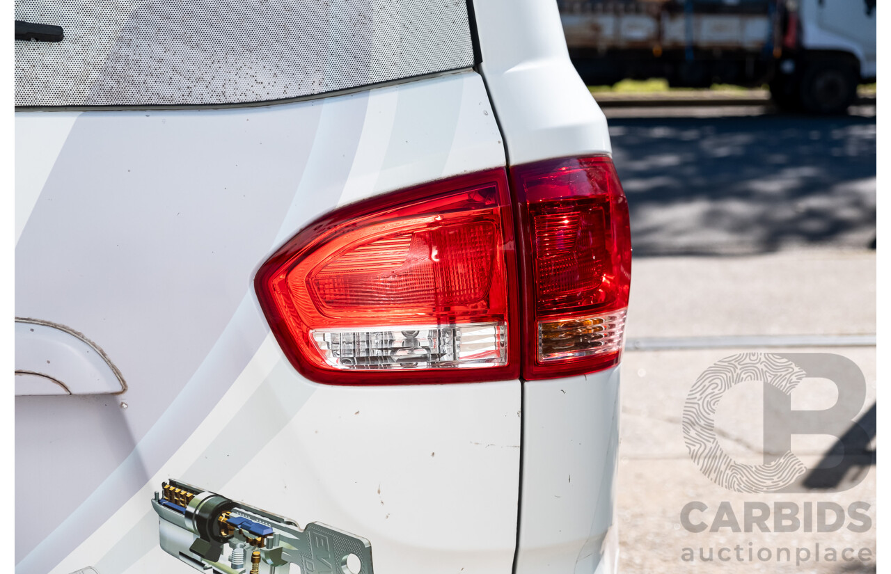 01/2019 LDV G10 SV7V (FWD) Van White Turbo Diesel 1.9L