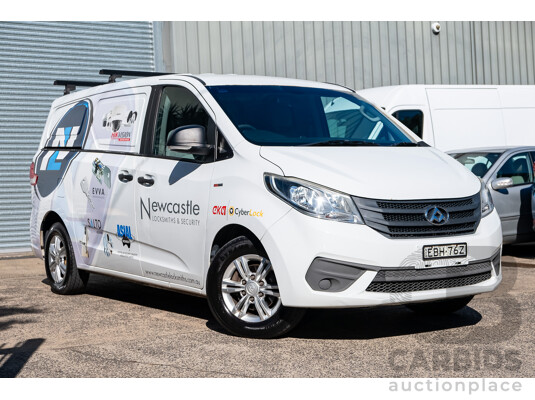 01/2019 LDV G10 SV7V (FWD) Van White Turbo Diesel 1.9L
