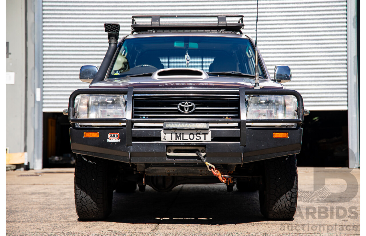 02/1999 Toyota Landcruiser GXL (4x4) 4WD HZJ105R 4D Wagon Silver 4.2L