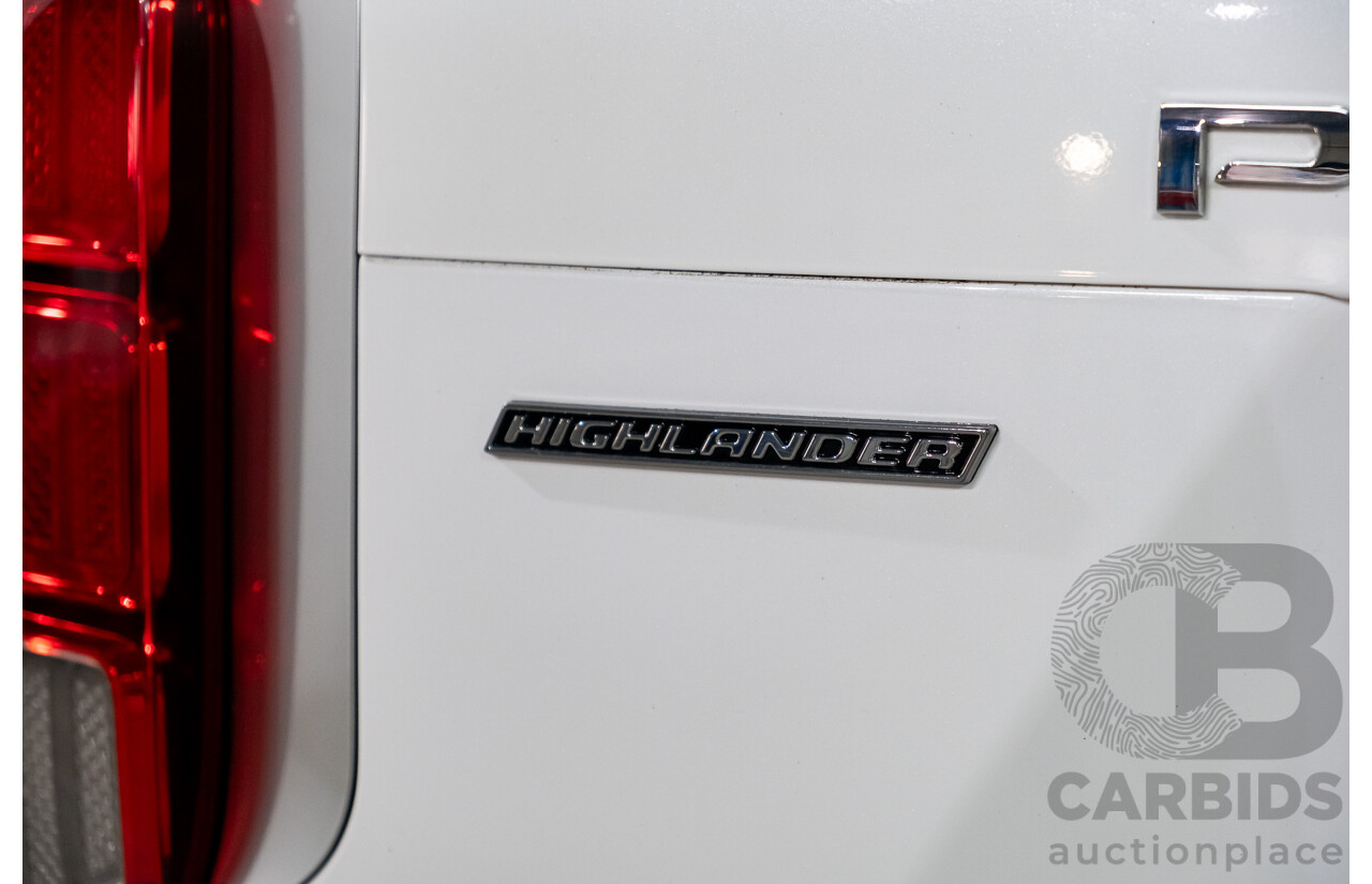 08/2021 Hyundai Palisade Highlander (AWD) LX2.V2 MY22 4d Wagon Hyper White Turbo Diesel 2.2L