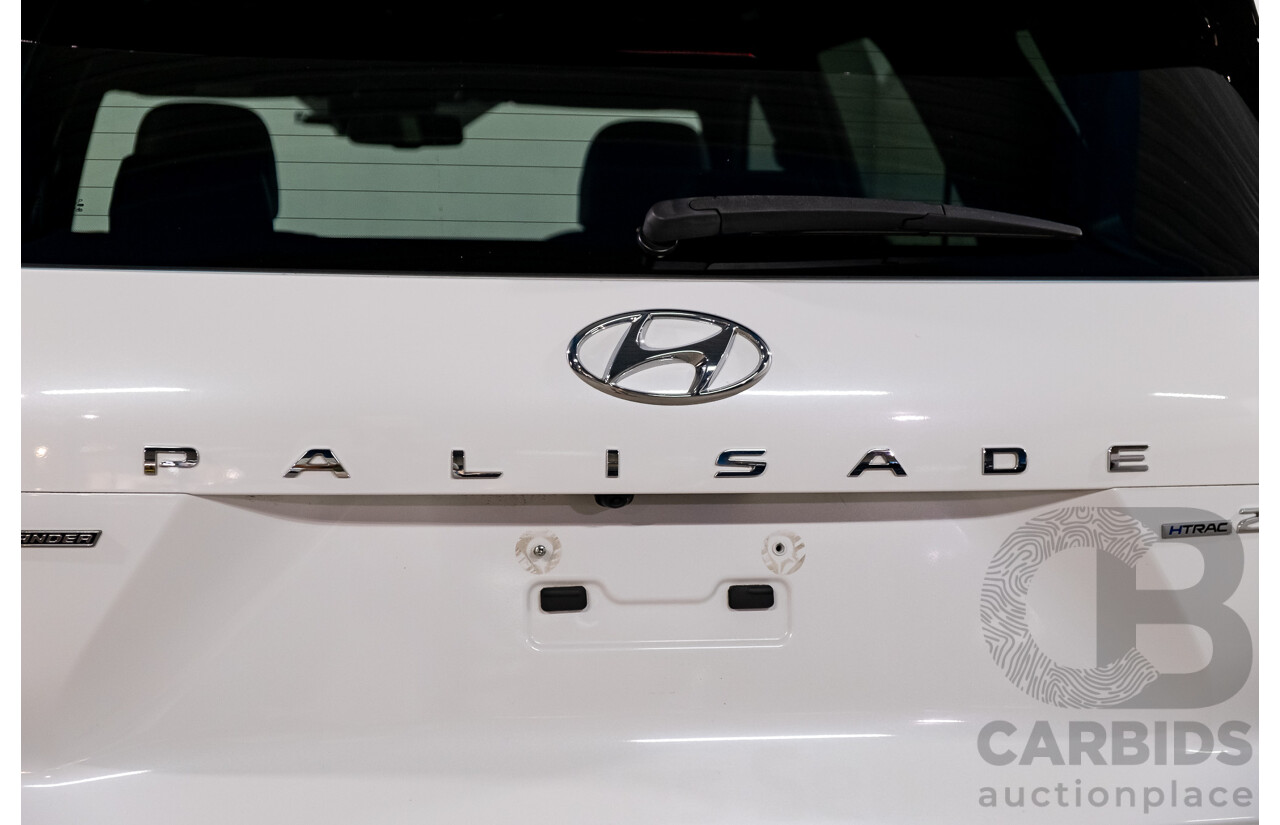 08/2021 Hyundai Palisade Highlander (AWD) LX2.V2 MY22 4d Wagon Hyper White Turbo Diesel 2.2L