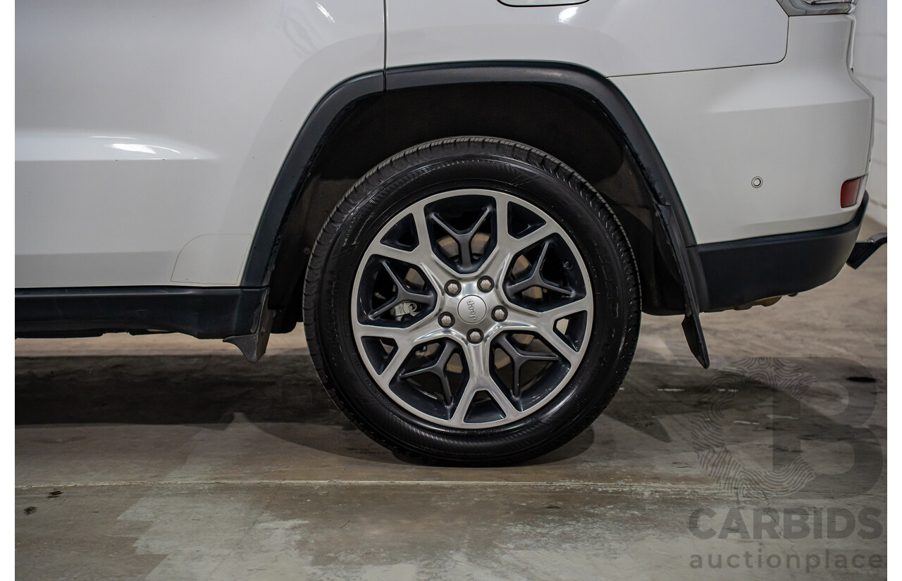 1/2019 Jeep Grand Cherokee Limited (4x4) WK MY18 4d Wagon Bright White Turbo Diesel V6 3.0L