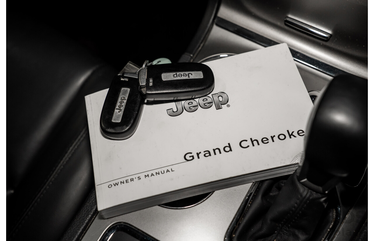 1/2019 Jeep Grand Cherokee Limited (4x4) WK MY18 4d Wagon Bright White Turbo Diesel V6 3.0L