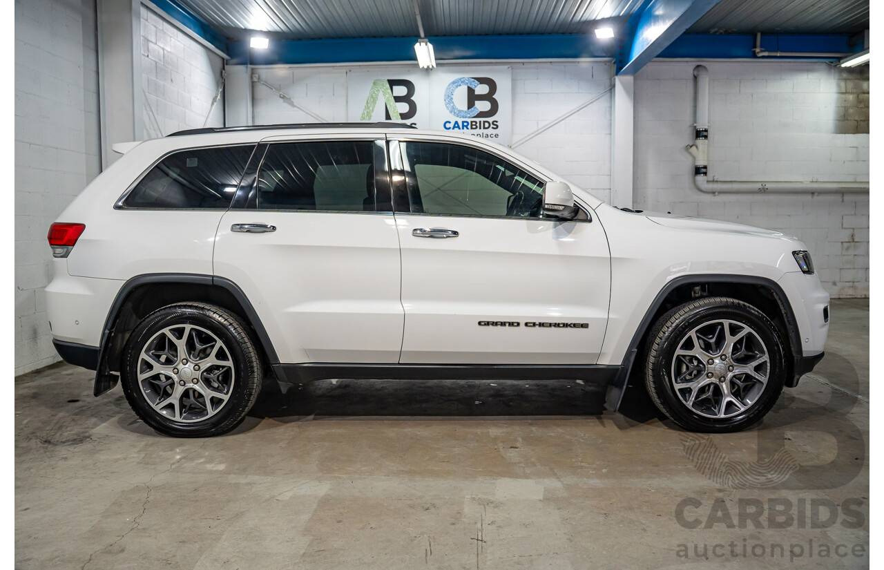1/2019 Jeep Grand Cherokee Limited (4x4) WK MY18 4d Wagon Bright White Turbo Diesel V6 3.0L