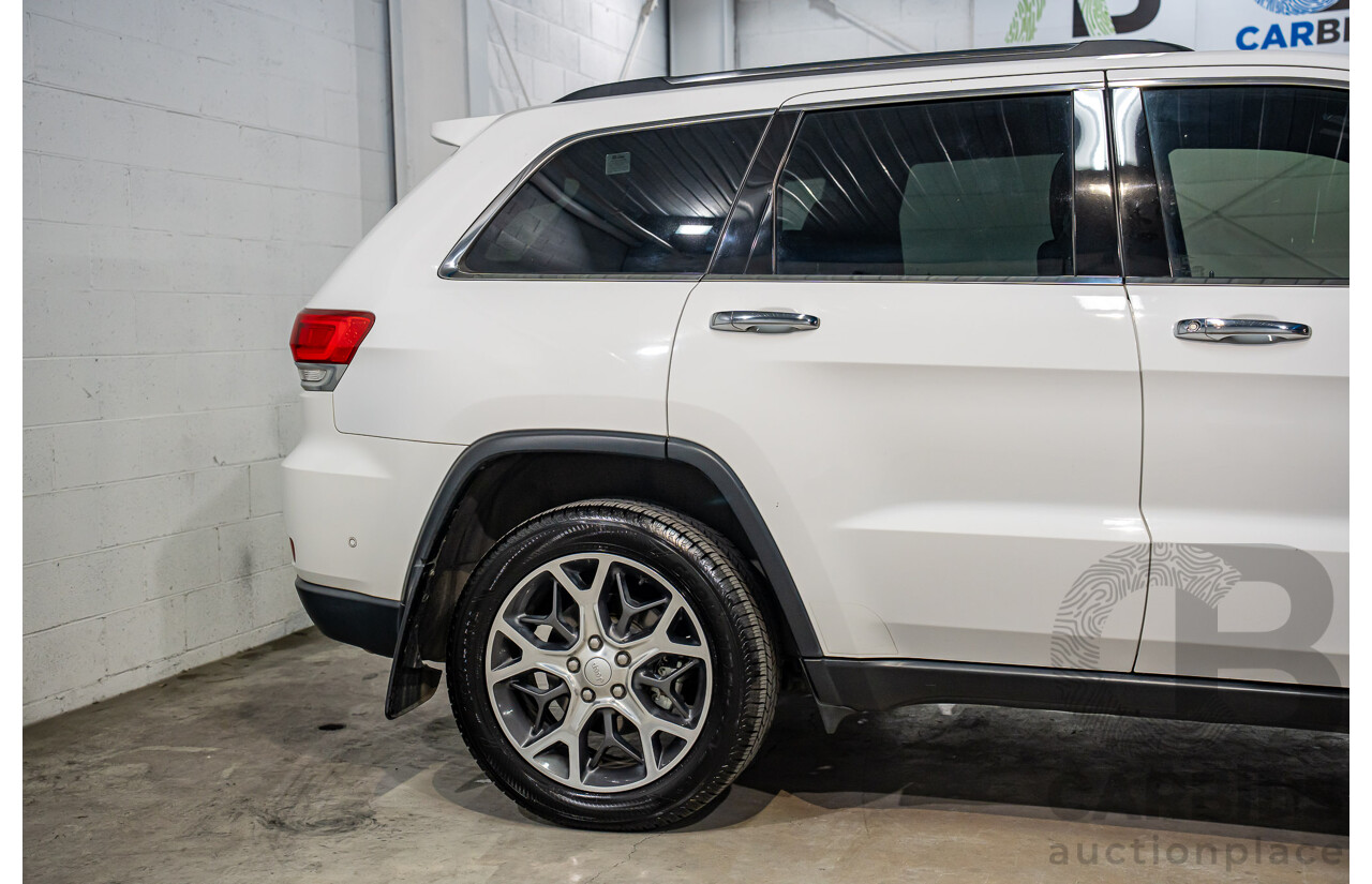 1/2019 Jeep Grand Cherokee Limited (4x4) WK MY18 4d Wagon Bright White Turbo Diesel V6 3.0L