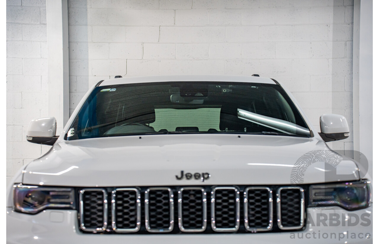 1/2019 Jeep Grand Cherokee Limited (4x4) WK MY18 4d Wagon Bright White Turbo Diesel V6 3.0L