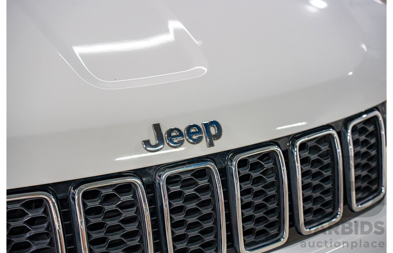 1/2019 Jeep Grand Cherokee Limited (4x4) WK MY18 4d Wagon Bright White Turbo Diesel V6 3.0L