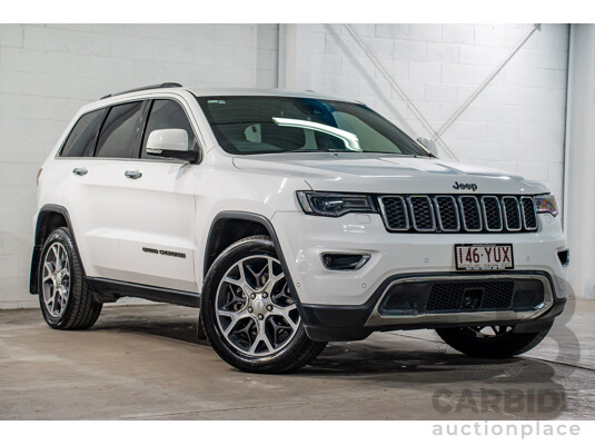 1/2019 Jeep Grand Cherokee Limited (4x4) WK MY18 4d Wagon Bright White Turbo Diesel V6 3.0L
