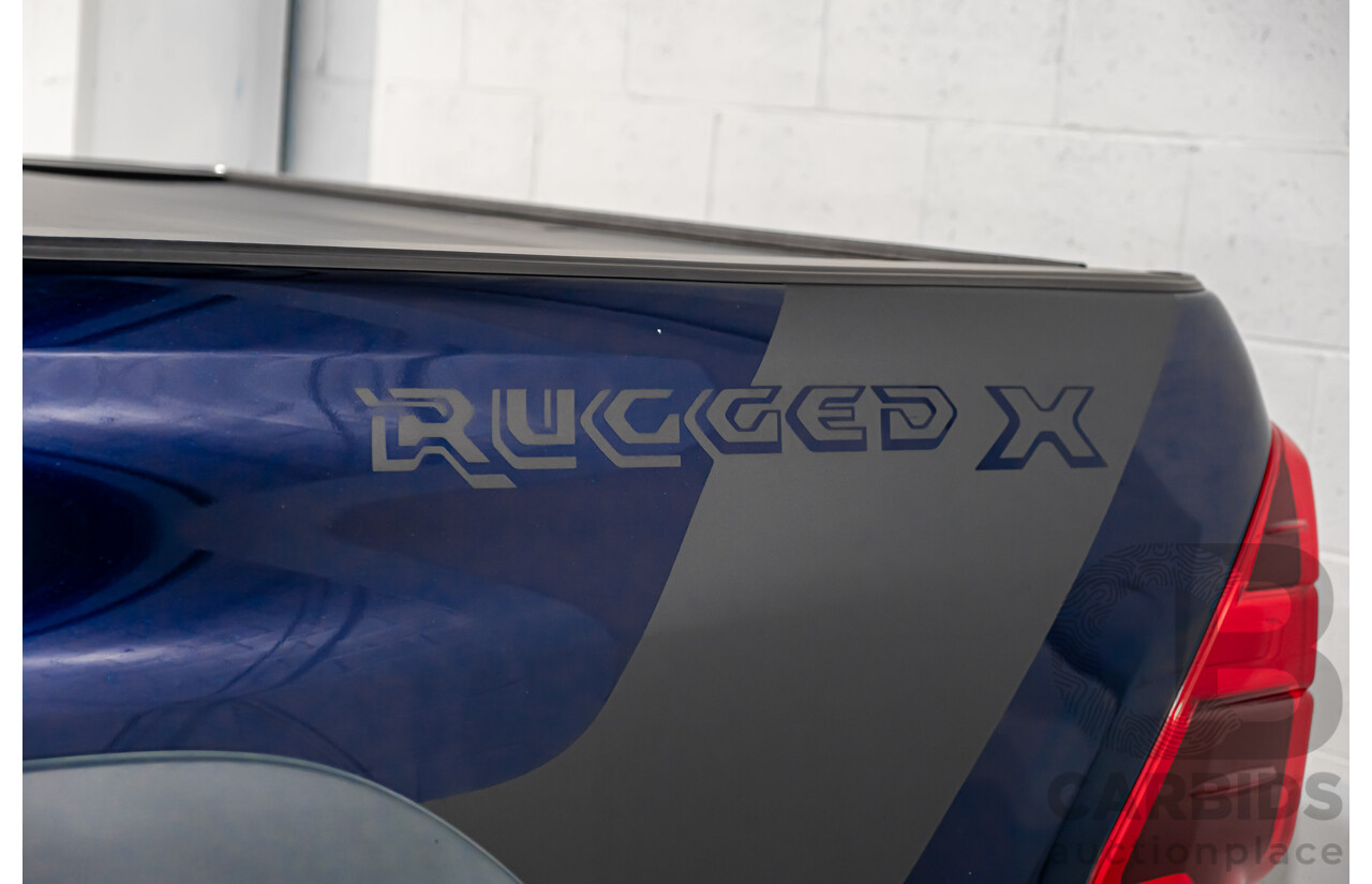 09/2020 Toyota Hilux RUGGED X (4x4) GUN126R Facelift 4d Double Cab P/Up Nebula Blue Turbo Diesel 2.8L