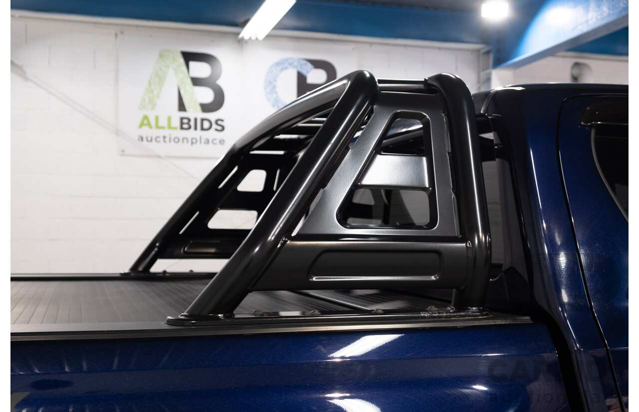 09/2020 Toyota Hilux RUGGED X (4x4) GUN126R Facelift 4d Double Cab P/Up Nebula Blue Turbo Diesel 2.8L