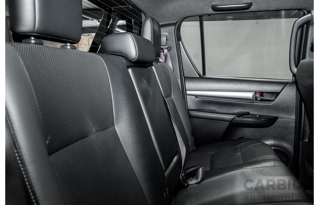 09/2020 Toyota Hilux RUGGED X (4x4) GUN126R Facelift 4d Double Cab P/Up Nebula Blue Turbo Diesel 2.8L