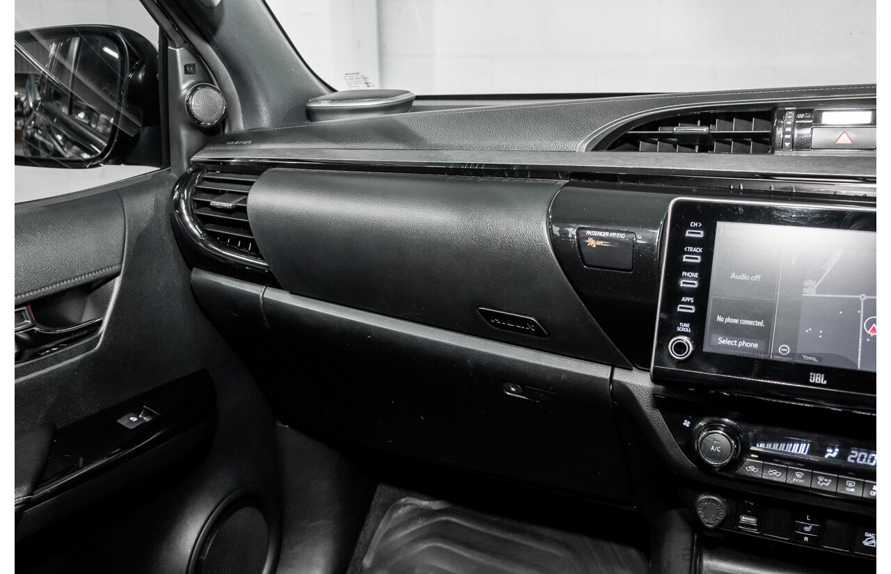 09/2020 Toyota Hilux RUGGED X (4x4) GUN126R Facelift 4d Double Cab P/Up Nebula Blue Turbo Diesel 2.8L
