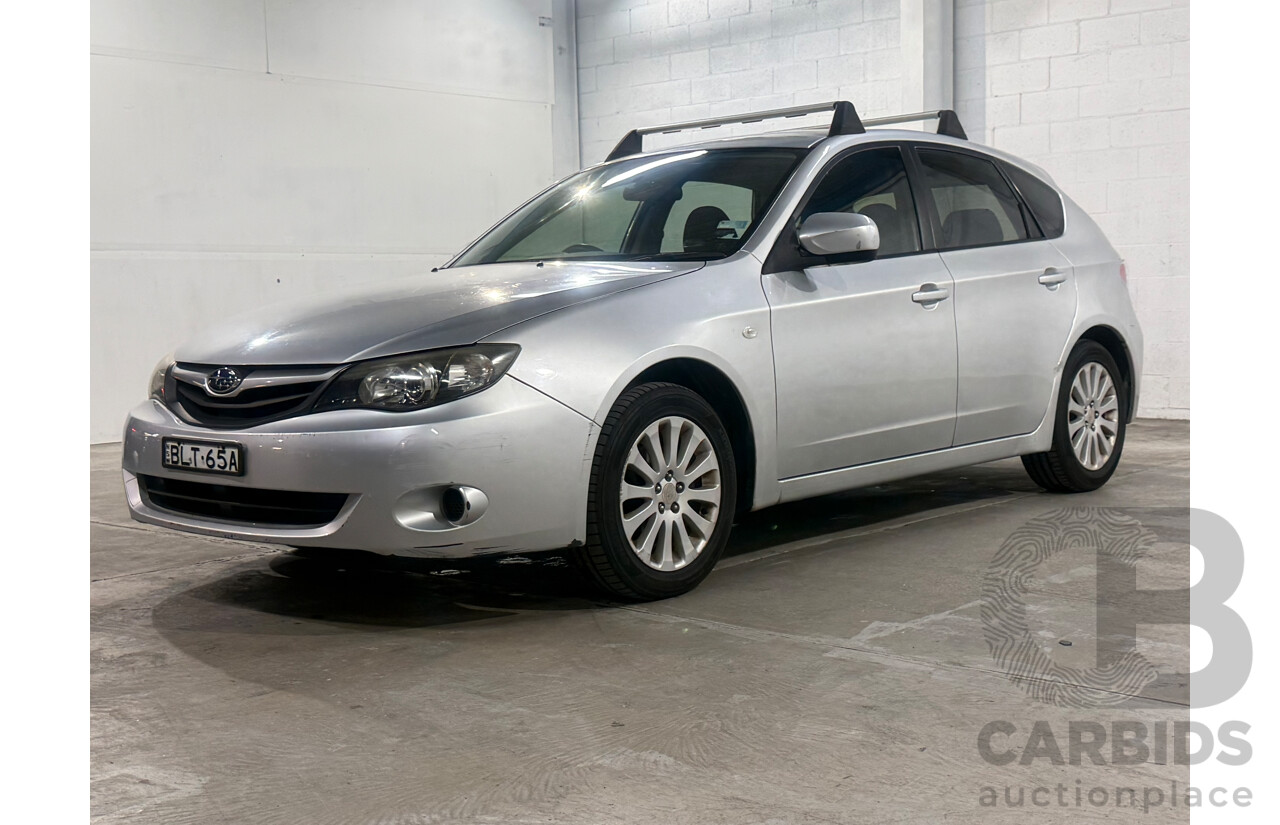 1/2009 Subaru Impreza R (AWD) MY10 5d Hatchback Silver 2.0L