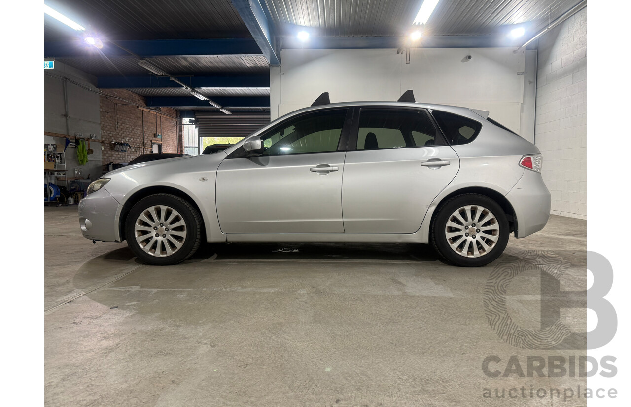 1/2009 Subaru Impreza R (AWD) MY10 5d Hatchback Silver 2.0L