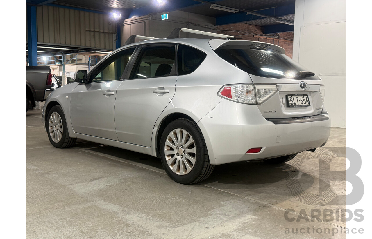 1/2009 Subaru Impreza R (AWD) MY10 5d Hatchback Silver 2.0L