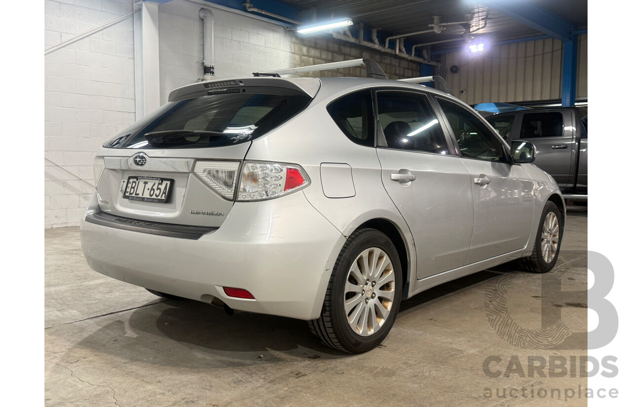 1/2009 Subaru Impreza R (AWD) MY10 5d Hatchback Silver 2.0L