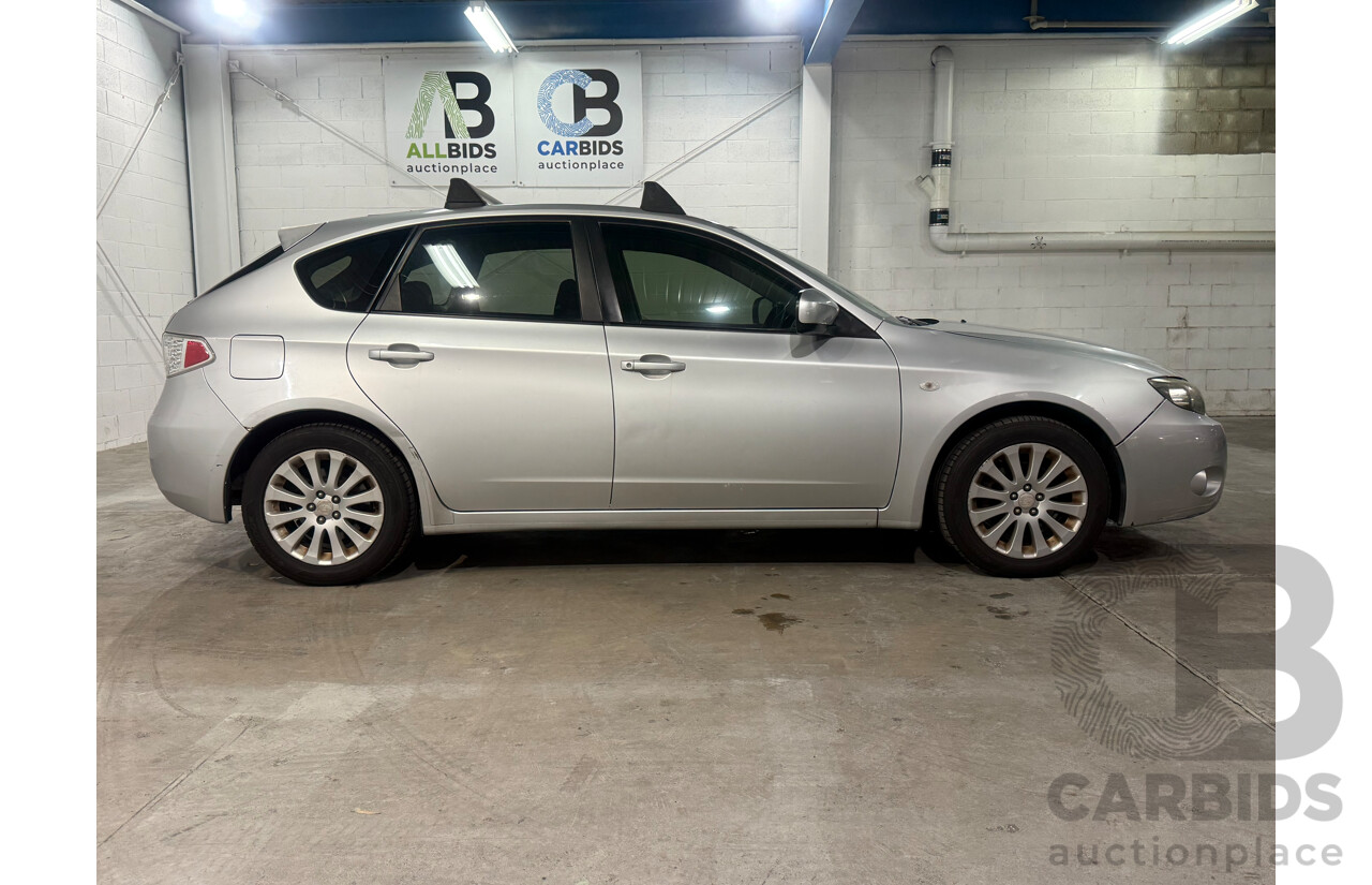 1/2009 Subaru Impreza R (AWD) MY10 5d Hatchback Silver 2.0L