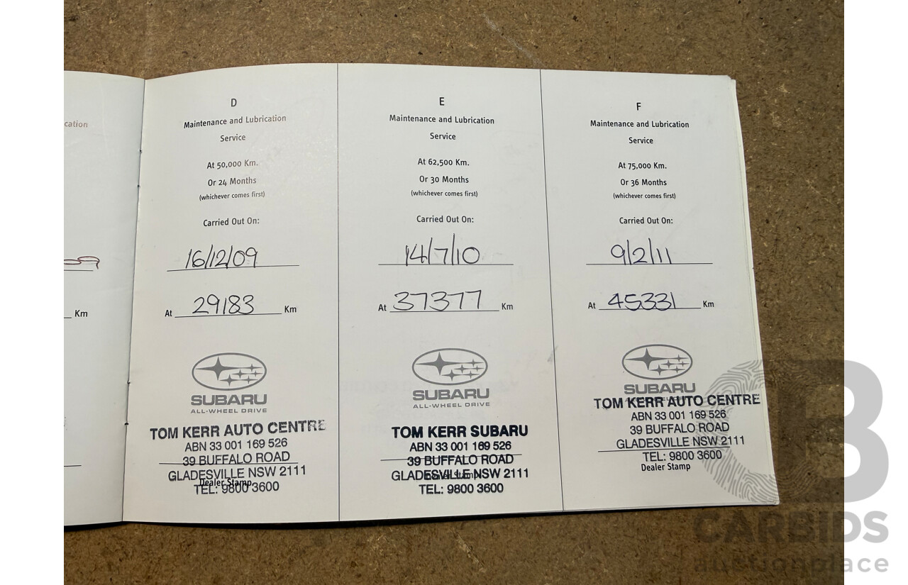 9/2007 Subaru Outback 2.5i MY07 4d Wagon Silver 2.5L