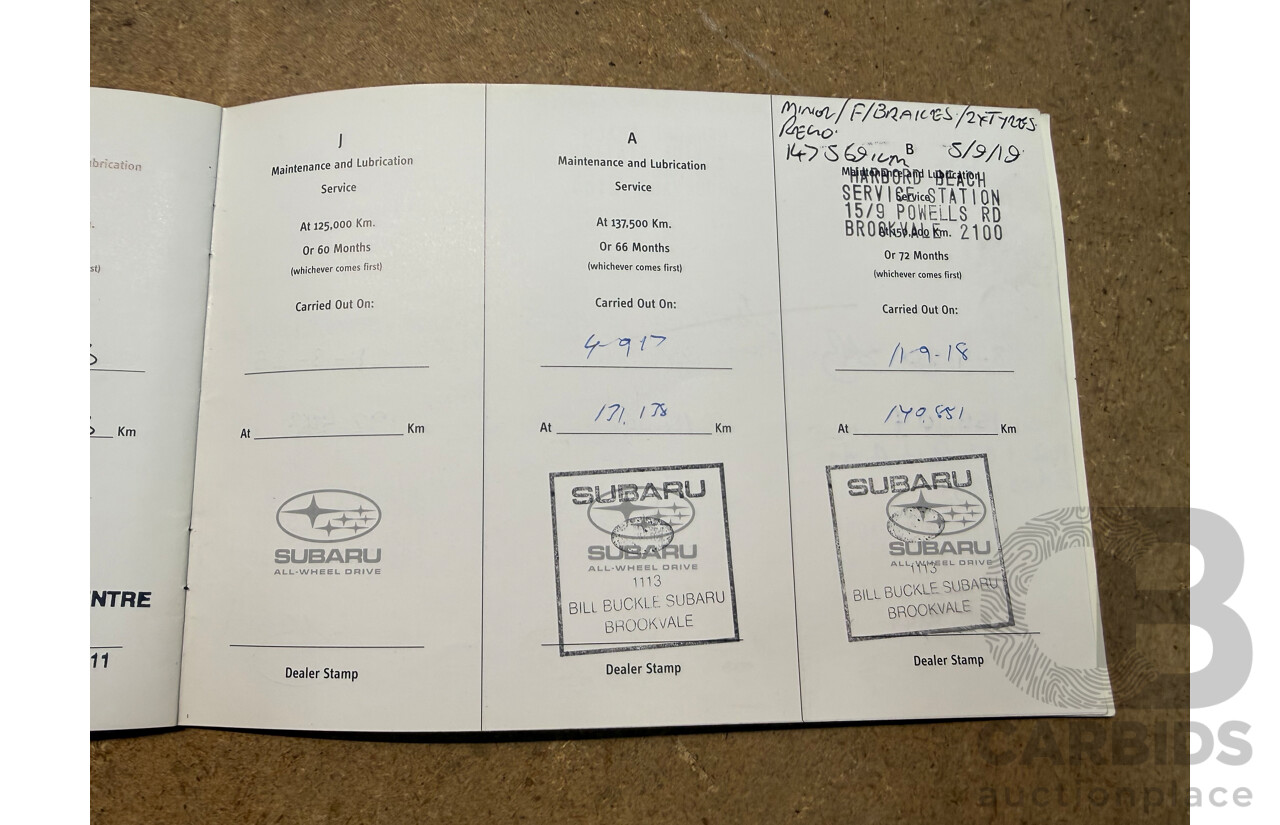 9/2007 Subaru Outback 2.5i MY07 4d Wagon Silver 2.5L