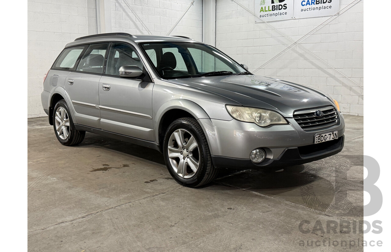 9/2007 Subaru Outback 2.5i MY07 4d Wagon Silver 2.5L