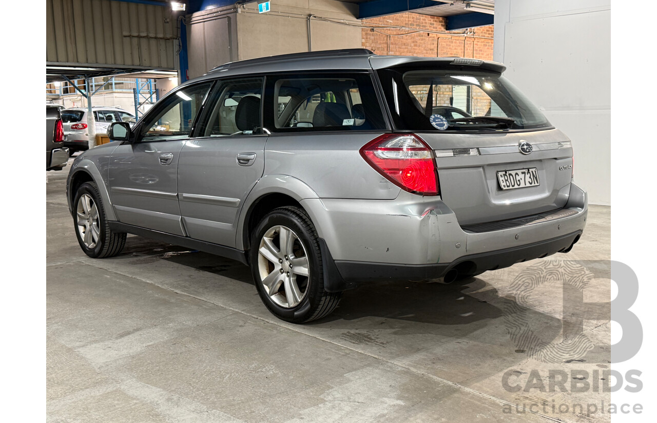 9/2007 Subaru Outback 2.5i MY07 4d Wagon Silver 2.5L