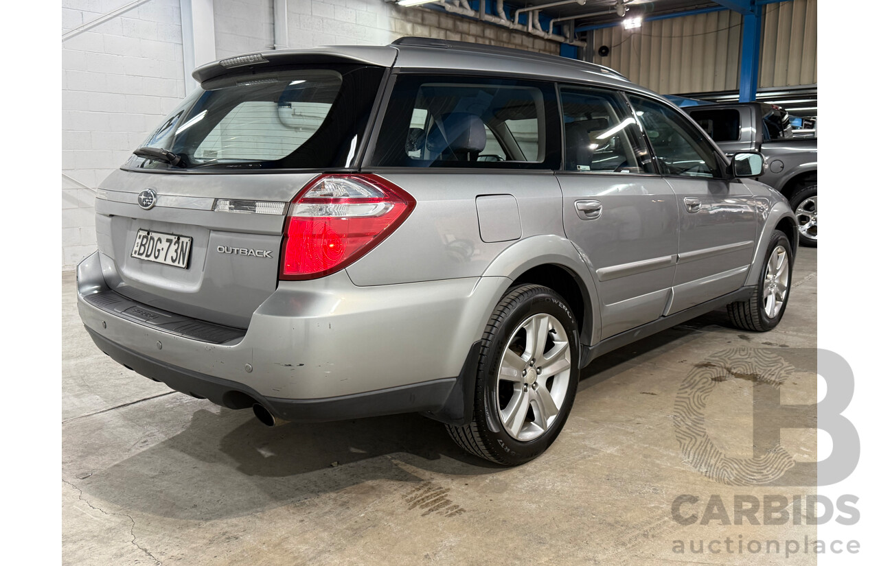 9/2007 Subaru Outback 2.5i MY07 4d Wagon Silver 2.5L
