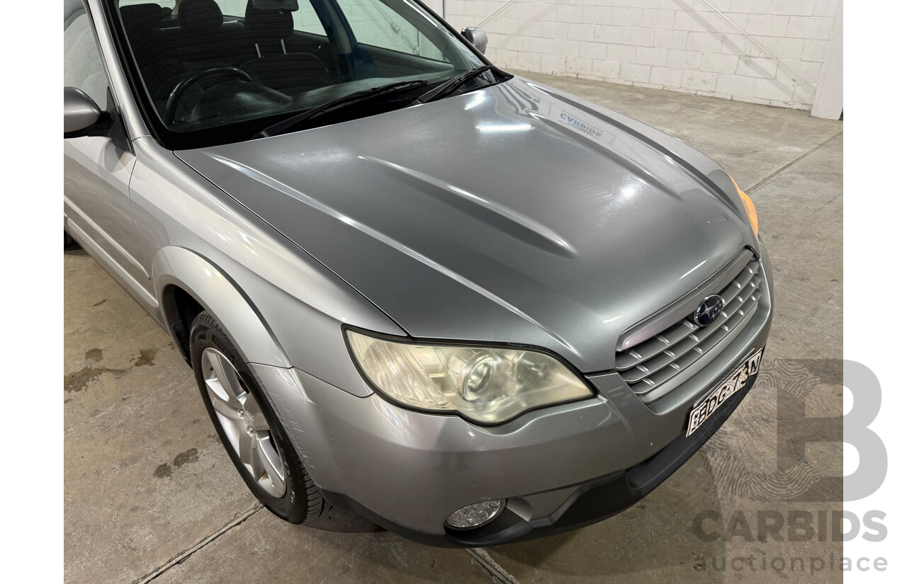 9/2007 Subaru Outback 2.5i MY07 4d Wagon Silver 2.5L