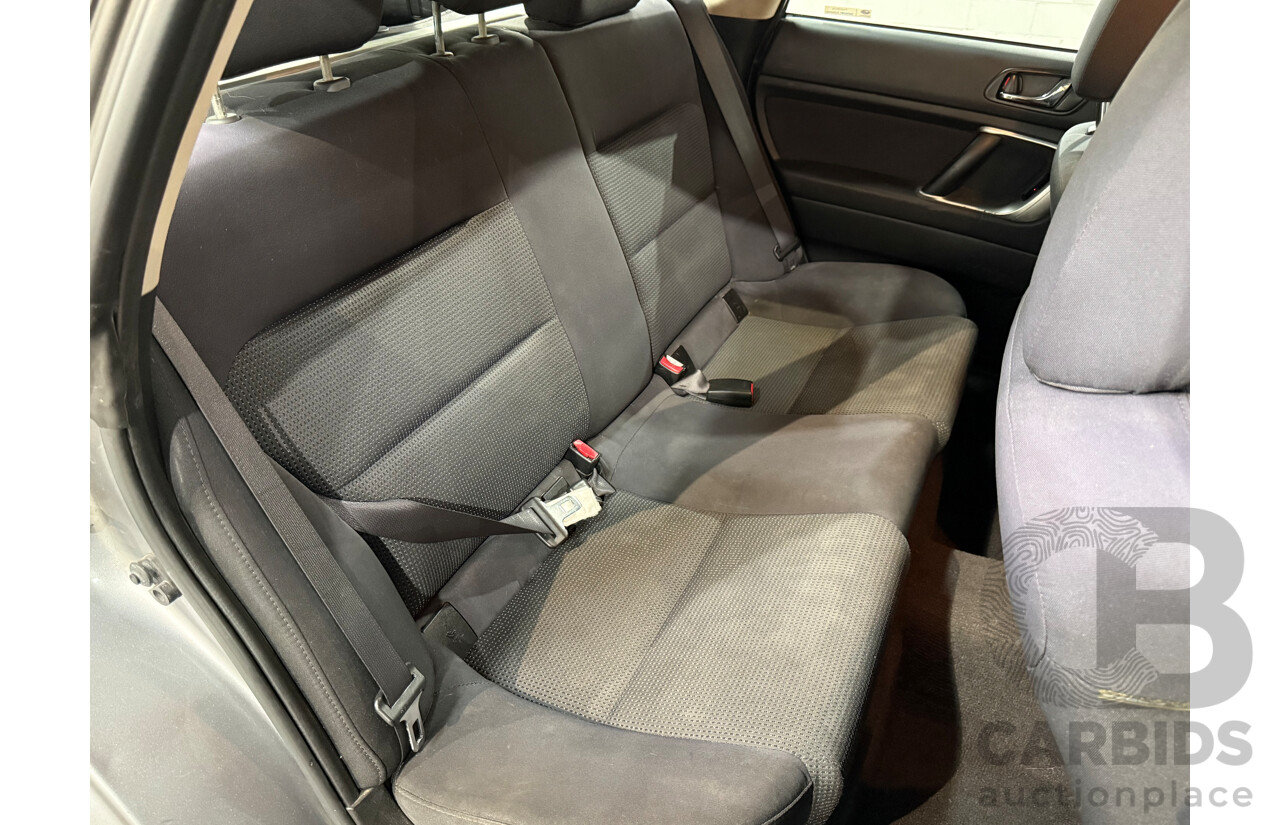 9/2007 Subaru Outback 2.5i MY07 4d Wagon Silver 2.5L