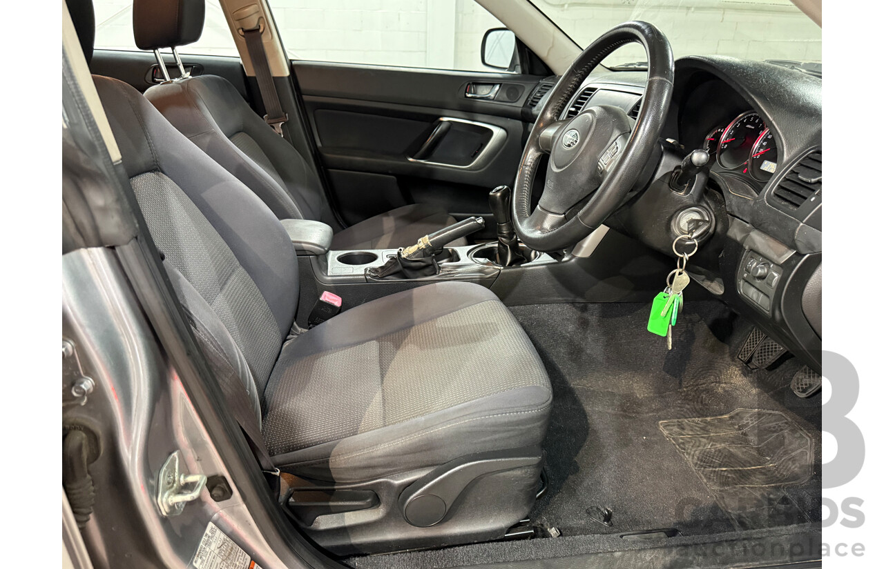 9/2007 Subaru Outback 2.5i MY07 4d Wagon Silver 2.5L