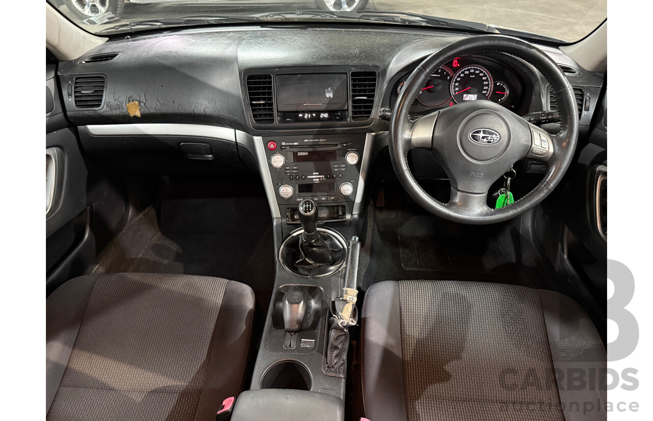 9/2007 Subaru Outback 2.5i MY07 4d Wagon Silver 2.5L