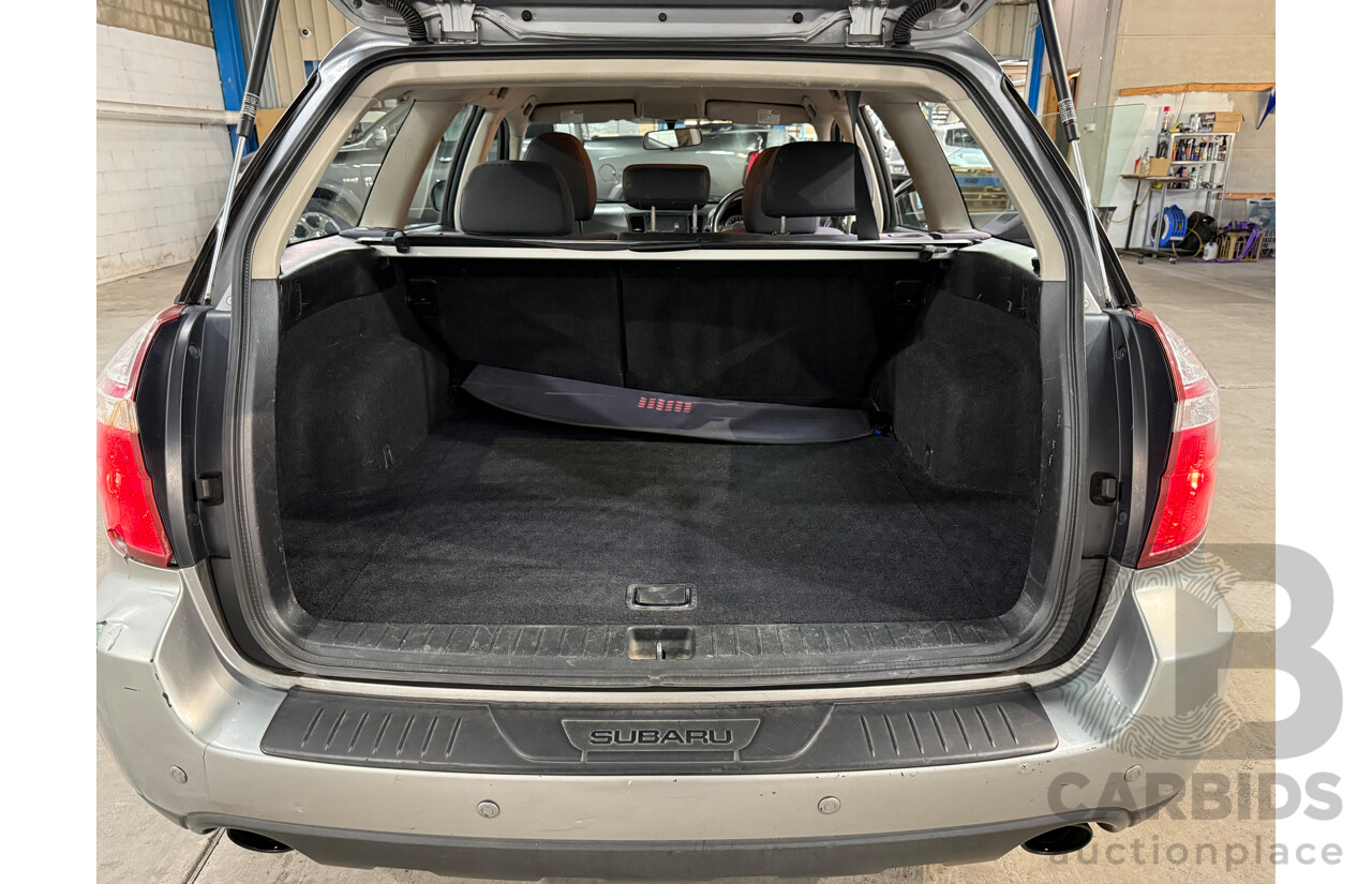 9/2007 Subaru Outback 2.5i MY07 4d Wagon Silver 2.5L