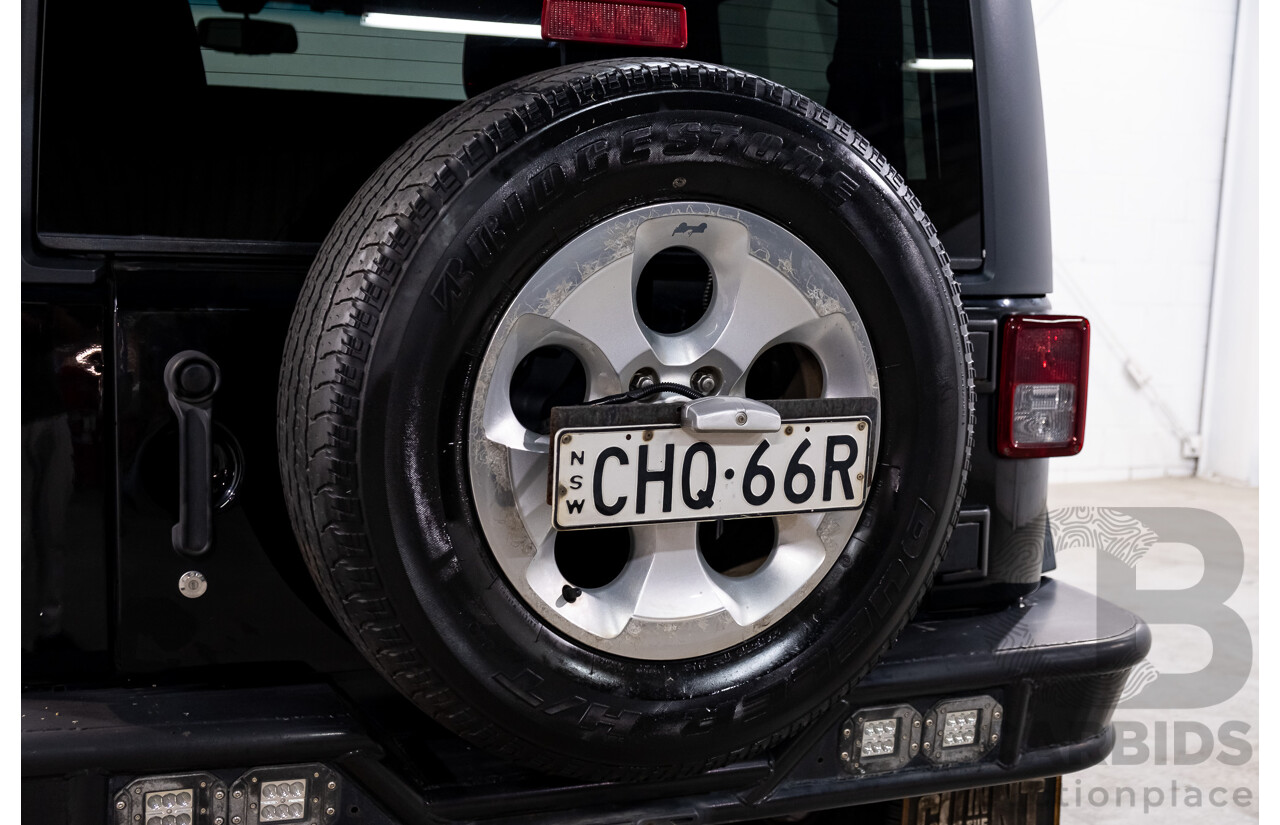 9/2013 Jeep Wrangler Sport (4x4) JK MY13 2d Softtop Black 3.6L