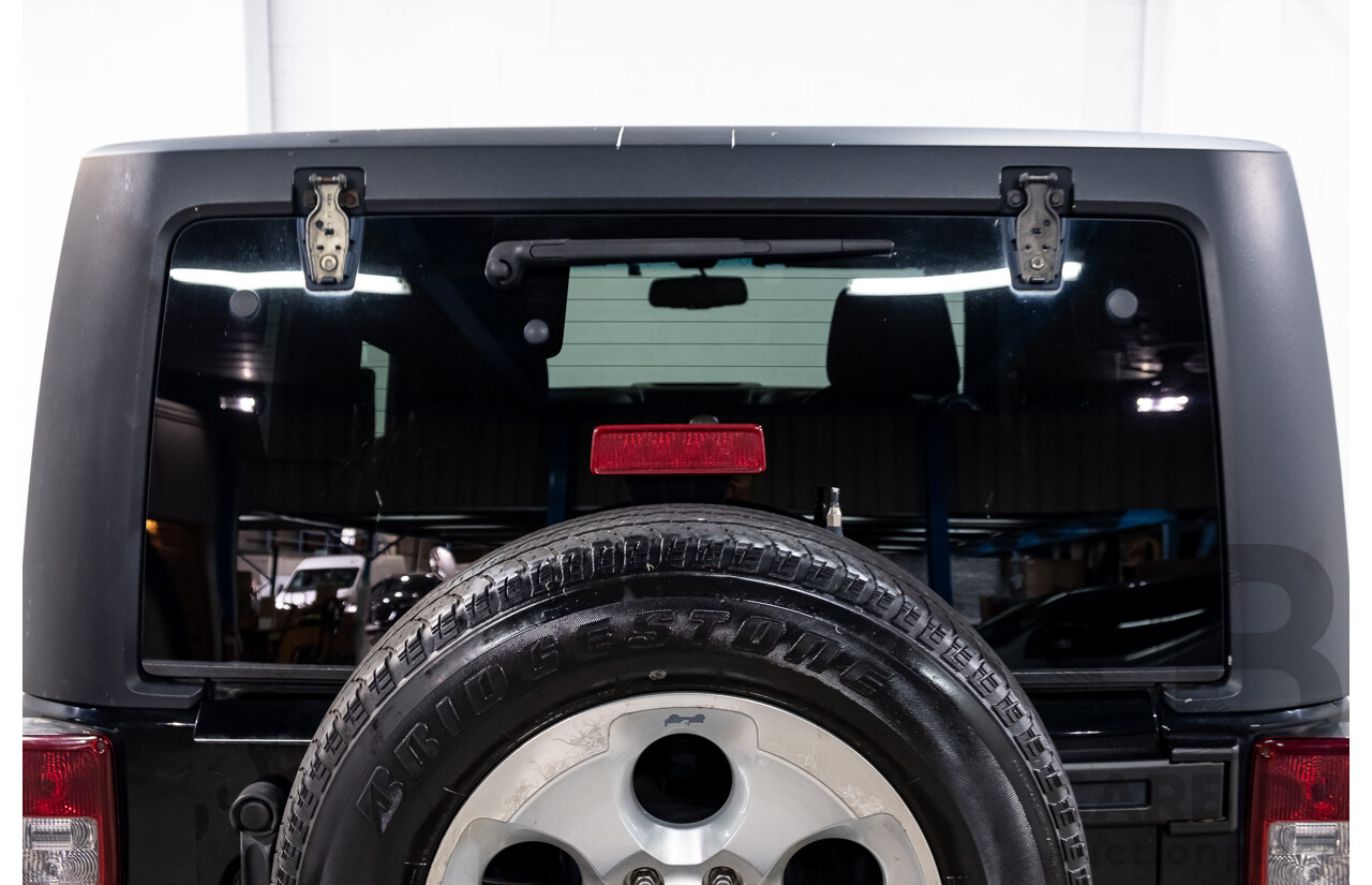 9/2013 Jeep Wrangler Sport (4x4) JK MY13 2d Softtop Black 3.6L
