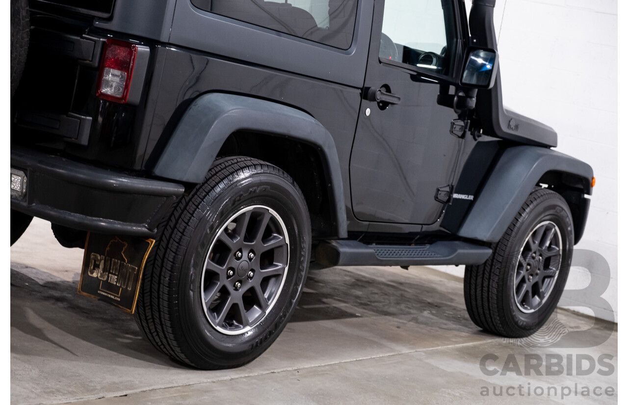 9/2013 Jeep Wrangler Sport (4x4) JK MY13 2d Softtop Black 3.6L