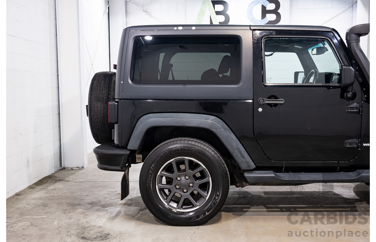 9/2013 Jeep Wrangler Sport (4x4) JK MY13 2d Softtop Black 3.6L