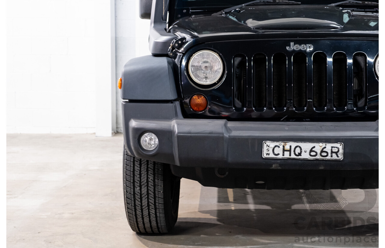 9/2013 Jeep Wrangler Sport (4x4) JK MY13 2d Softtop Black 3.6L