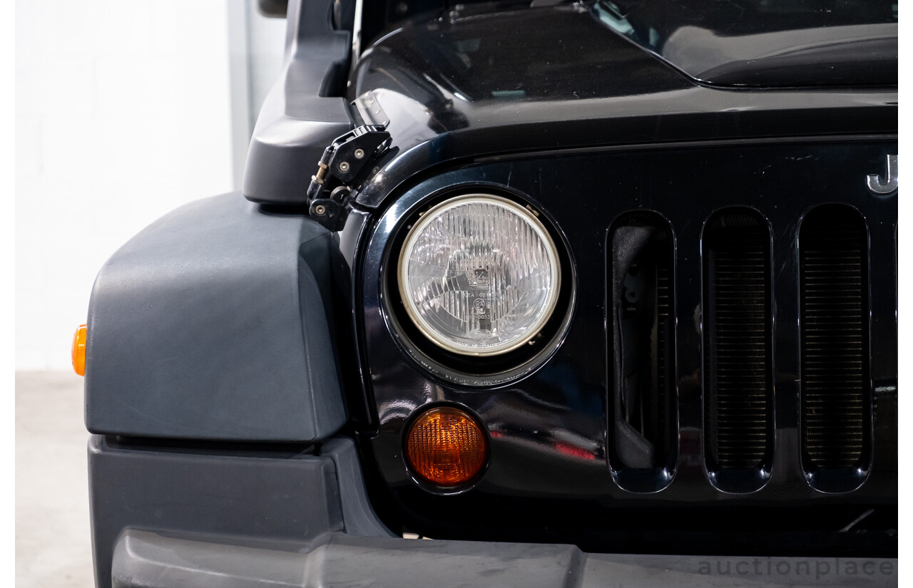 9/2013 Jeep Wrangler Sport (4x4) JK MY13 2d Softtop Black 3.6L