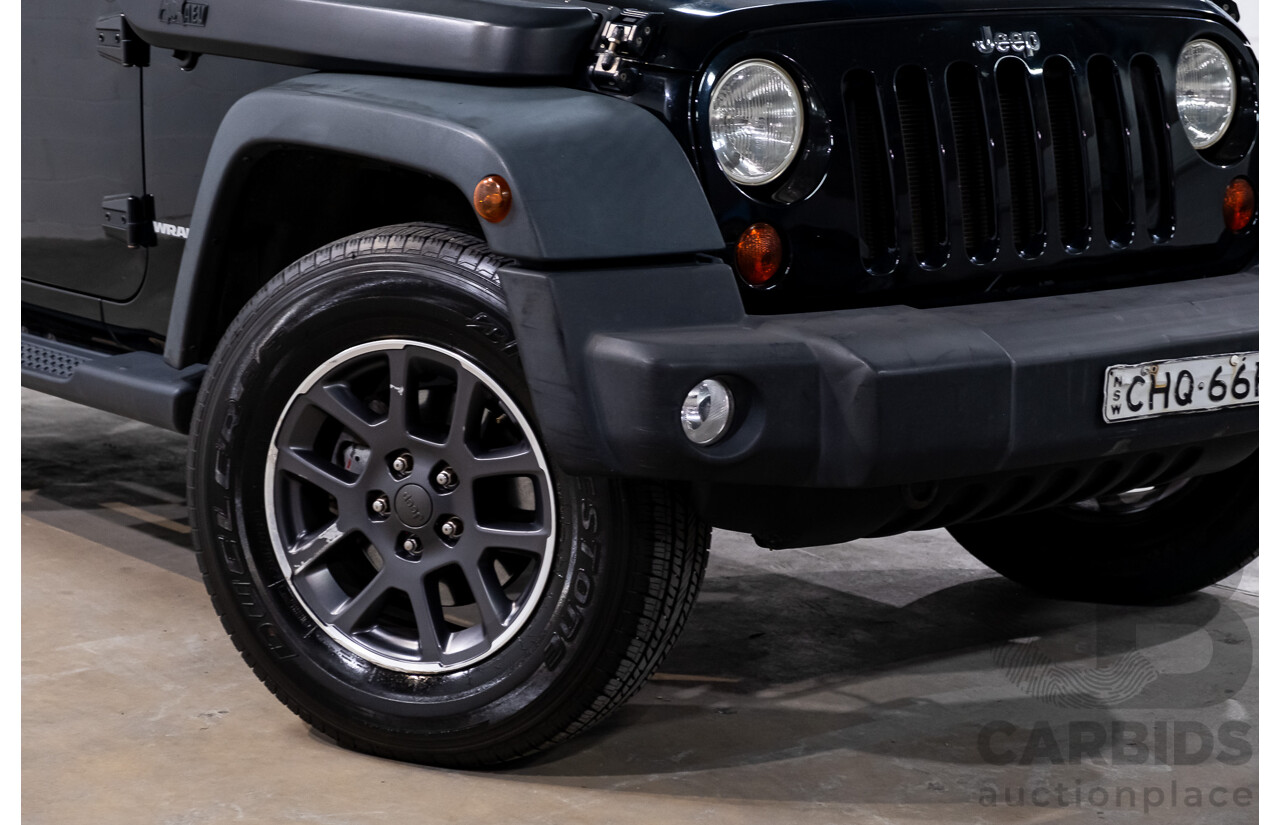 9/2013 Jeep Wrangler Sport (4x4) JK MY13 2d Softtop Black 3.6L