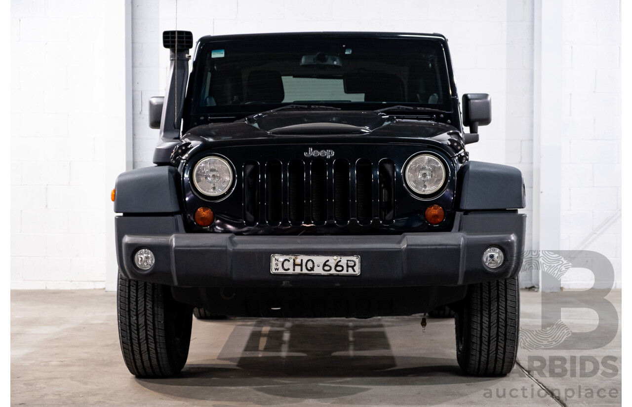 9/2013 Jeep Wrangler Sport (4x4) JK MY13 2d Softtop Black 3.6L