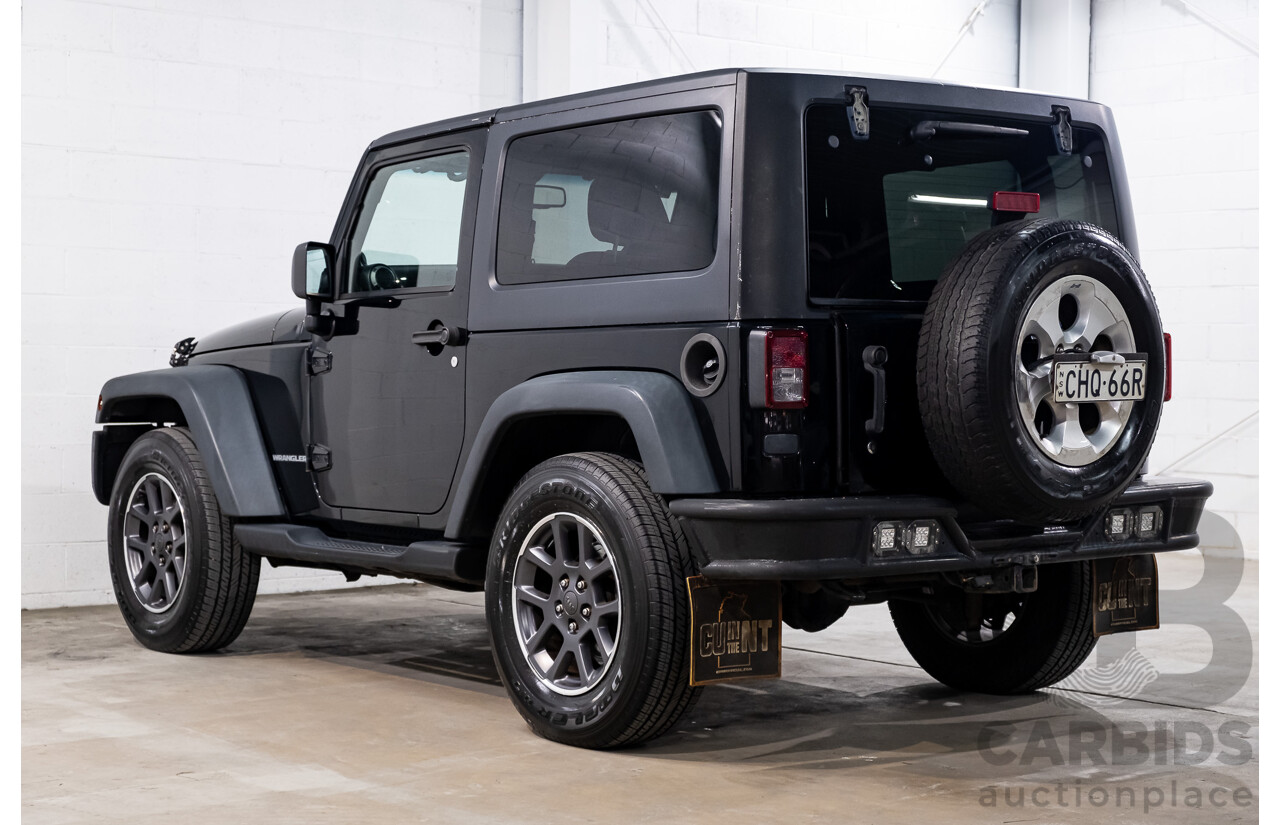 9/2013 Jeep Wrangler Sport (4x4) JK MY13 2d Softtop Black 3.6L