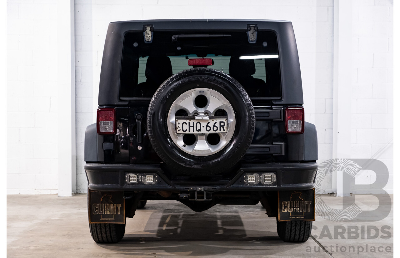 9/2013 Jeep Wrangler Sport (4x4) JK MY13 2d Softtop Black 3.6L