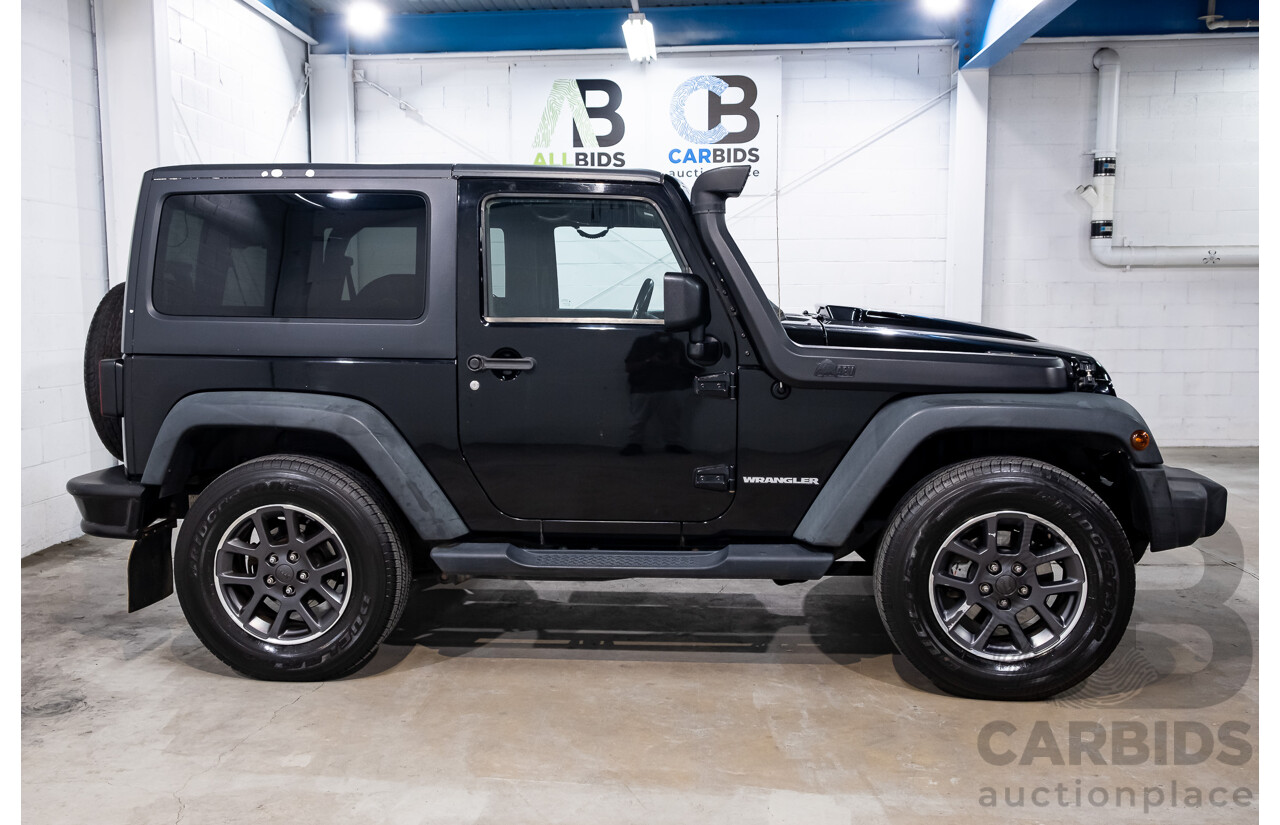 9/2013 Jeep Wrangler Sport (4x4) JK MY13 2d Softtop Black 3.6L
