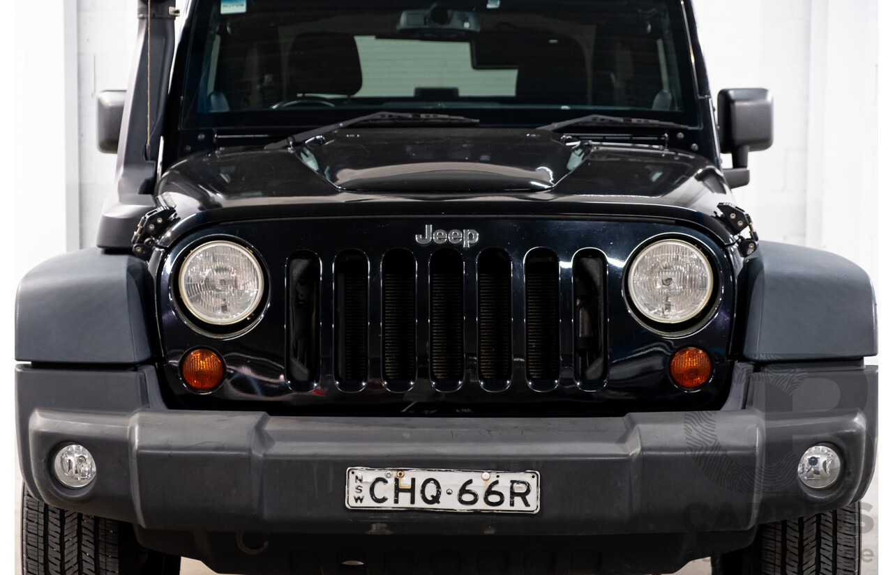 9/2013 Jeep Wrangler Sport (4x4) JK MY13 2d Softtop Black 3.6L