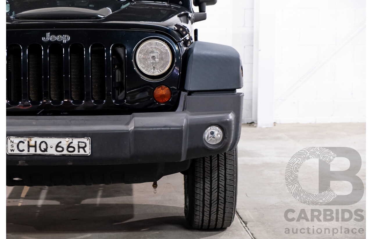 9/2013 Jeep Wrangler Sport (4x4) JK MY13 2d Softtop Black 3.6L