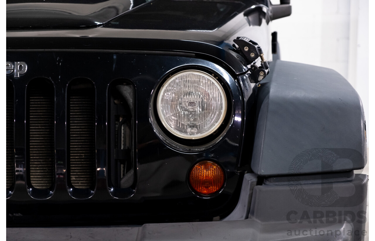 9/2013 Jeep Wrangler Sport (4x4) JK MY13 2d Softtop Black 3.6L