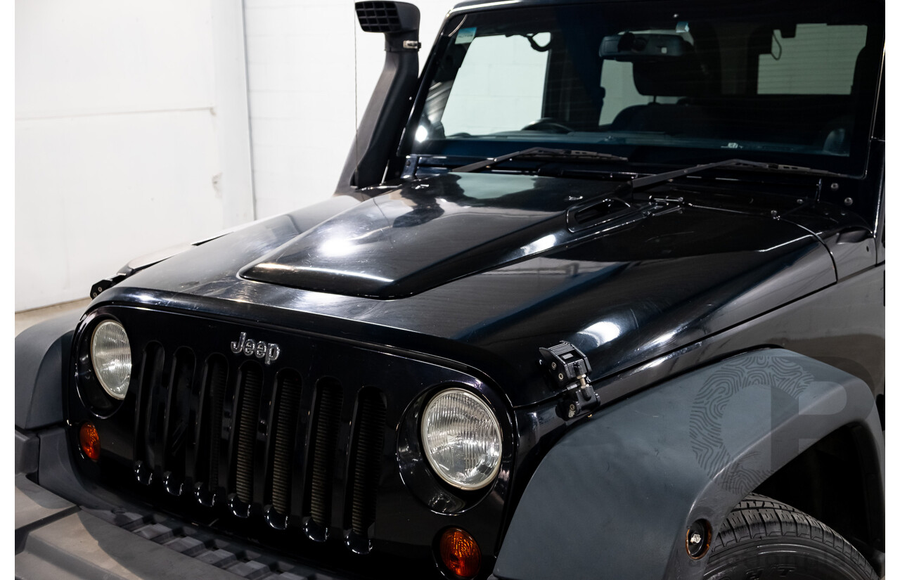 9/2013 Jeep Wrangler Sport (4x4) JK MY13 2d Softtop Black 3.6L