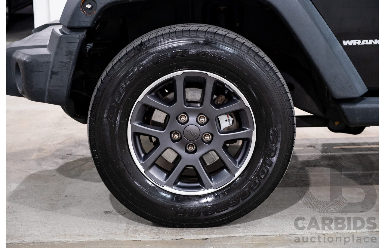 9/2013 Jeep Wrangler Sport (4x4) JK MY13 2d Softtop Black 3.6L