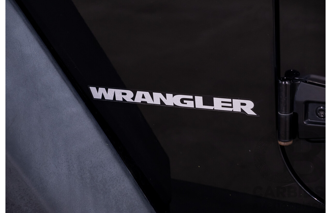 9/2013 Jeep Wrangler Sport (4x4) JK MY13 2d Softtop Black 3.6L