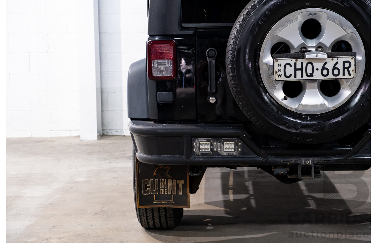9/2013 Jeep Wrangler Sport (4x4) JK MY13 2d Softtop Black 3.6L